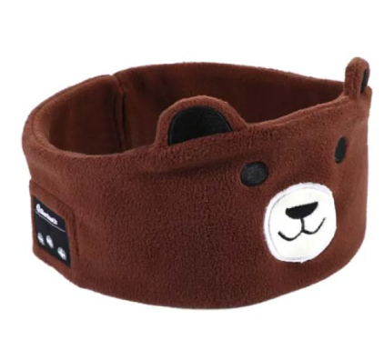 Máscara para Dormir con Diadema de Animal y Auriculares Bluetooth